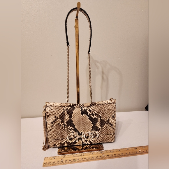 Jimmy Choo Python Sydney cross body bag - Picture 5 of 6